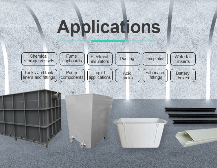 Rigid Plastic Grey PVC boards/ PVC Board / PVC sheets ONE PLASTIC