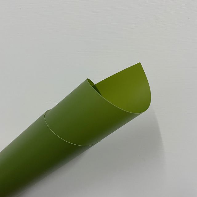Mörkgrön/ljusgrön 0,10 mm prägling pvc staket gräsfilm
