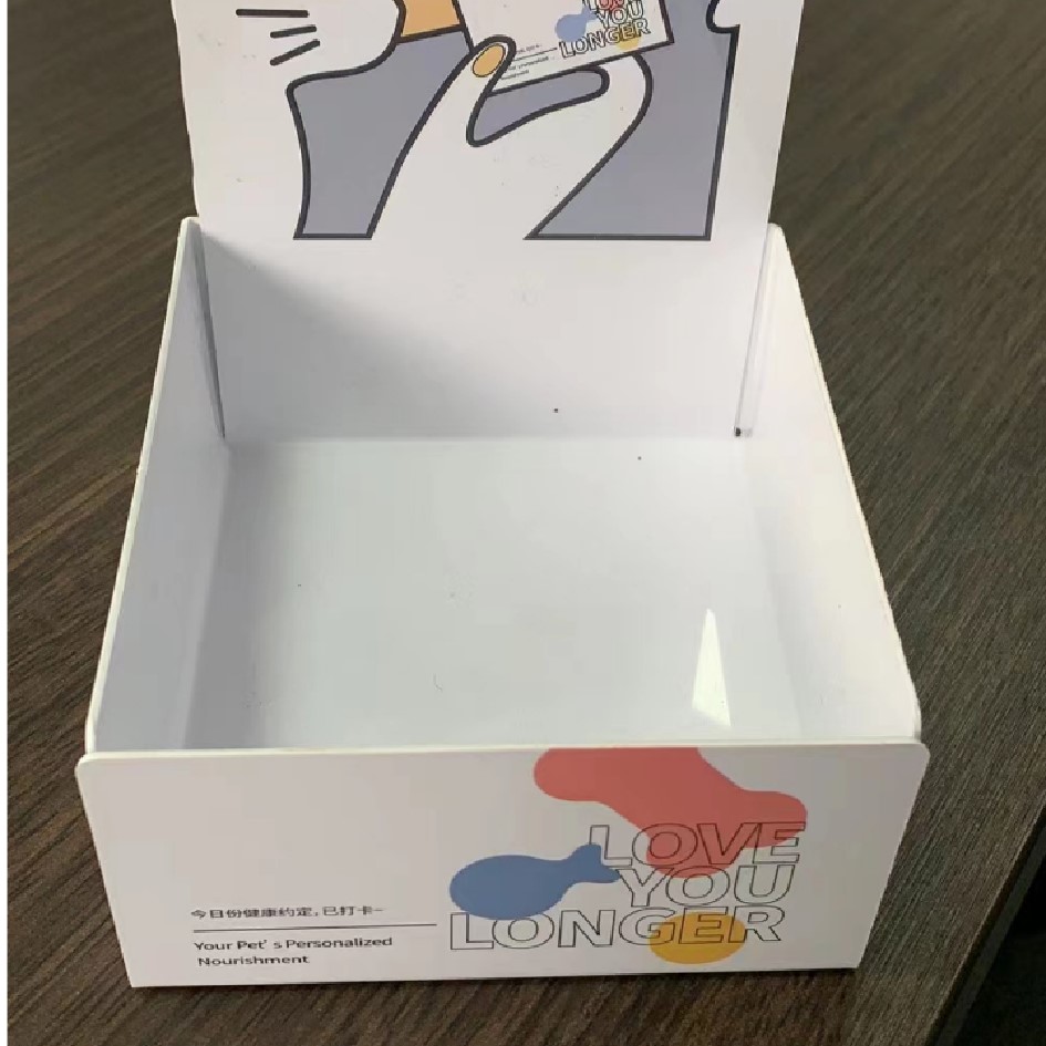 PVC Foam Board Display Stand for Supermarkets ONE PLASTIC